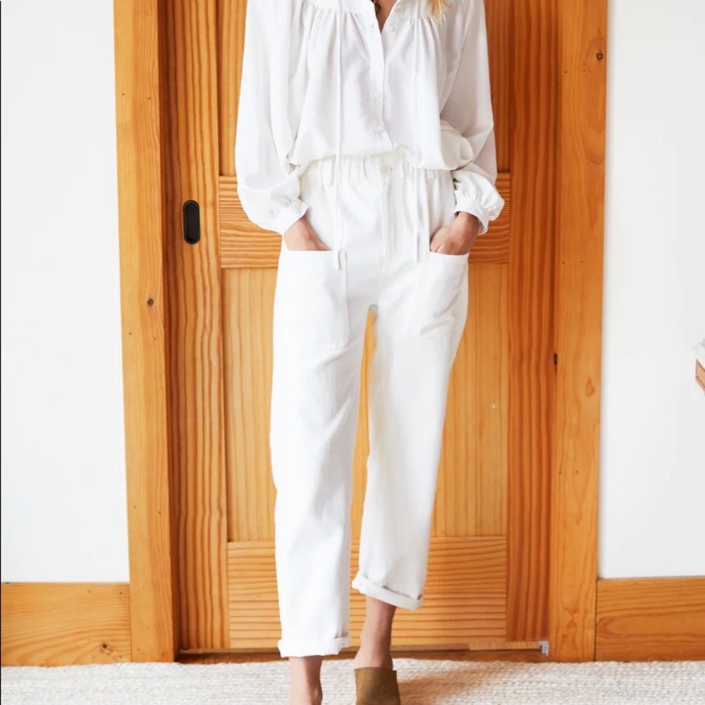 Orchard Pant - Ivory Hemp NWOT size M